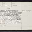 Millcraig, NH67SE 24, Ordnance Survey index card, page number 2, Verso