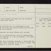 Polinturk, NH68SE 10, Ordnance Survey index card, page number 1, Recto