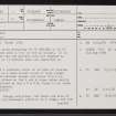Rivra, NH69SE 1, Ordnance Survey index card, page number 1, Recto