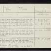Loch Migdale, NH69SW 39, Ordnance Survey index card, Recto