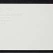 Bonar Bridge, South Bonar, Fishing Station, NH69SW 73, Ordnance Survey index card, Recto