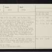 Feabuie, NH74NE 28, Ordnance Survey index card, Recto