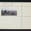 Culloden, NH74NW 5, Ordnance Survey index card, page number 2, Verso