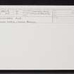 Culloden Muir, NH74NW 18, Ordnance Survey index card, Recto