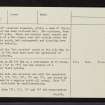 Camore Wood, NH78NE 2, Ordnance Survey index card, page number 3, Recto