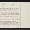 Camore Wood, NH78NE 2, Ordnance Survey index card, page number 5, Recto
