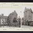 Dornoch, Castle Street, Bishops' Palace, NH78NE 6, Ordnance Survey index card, page number 1, Recto