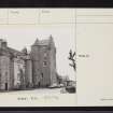 Dornoch, Castle Street, Bishops' Palace, NH78NE 6, Ordnance Survey index card, page number 2, Verso