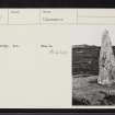 Camore Wood, NH78NE 7, Ordnance Survey index card, page number 1, Recto