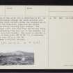 Craig A' Bhlair, NH79NW 1, Ordnance Survey index card, page number 2, Verso