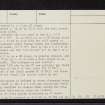 Torboll, NH79NW 8, Ordnance Survey index card, page number 2, Verso