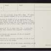 Leathad Leanaich, NH79SW 6, Ordnance Survey index card, page number 3, Recto