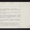 Leathad Leanaich, NH79SW 6, Ordnance Survey index card, page number 4, Verso