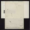 Little Urchany, NH84NE 1, Ordnance Survey index card, page number 2, Verso