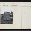 Kebbuck Stone, NH85NW 5, Ordnance Survey index card, Recto