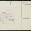 Wester Rarichie, NH87SW 8, Ordnance Survey index card, Recto