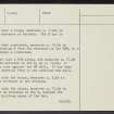 Balvattan, NH90NW 1, Ordnance Survey index card, page number 2, Verso