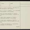 Balvattan, NH90NW 1, Ordnance Survey index card, page number 3, Recto