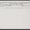 Grenish, NH91NW 5, Ordnance Survey index card, Recto