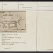 Avielochan, NH91NW 13, Ordnance Survey index card, page number 1, Recto
