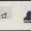 Muckrach Castle, NH92NE 1, Ordnance Survey index card, Recto