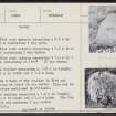 Laggan Hill, NH92NE 4, Ordnance Survey index card, page number 2, Recto