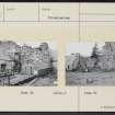 Lethendry Castle, NJ02NE 5, Ordnance Survey index card, Recto