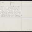 Dallasbraughty, NJ04NW 1, Ordnance Survey index card, page number 3, Recto