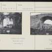 Pluscarden Abbey, Precinct Wall, NJ15NW 6.1, Ordnance Survey index card, Recto