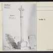 Dallas, Market Cross, NJ15SW 2, Ordnance Survey index card, Recto