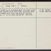 Unthank, NJ16NE 20, Ordnance Survey index card, page number 2, Verso