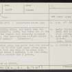 Arndilly, NJ24NE 2, Ordnance Survey index card, Recto
