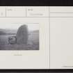 Nether Cluny, NJ33NW 9, Ordnance Survey index card, Recto