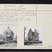 Keith, Station Road, Milton Tower, NJ45SW 4, Ordnance Survey index card, page number 2, Verso