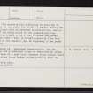 Bankhead, NJ52NW 25, Ordnance Survey index card, page number 2, Verso