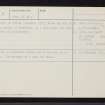 Robin's Height, NJ53NE 8, Ordnance Survey index card, page number 2, Verso