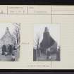 Ruthven, Old Parish Church And Burial-Ground, NJ54NW 4, Ordnance Survey index card, Recto