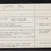 Daugh, NJ54NW 9, Ordnance Survey index card, Recto