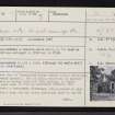 Lessendrum, NJ54SE 7, Ordnance Survey index card, Recto