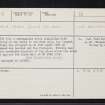 Thorax, NJ55NE 5, Ordnance Survey index card, Recto