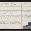 Sandend, Windmill, NJ56NE 3, Ordnance Survey index card, page number 1, Recto