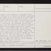 Durn Hill, NJ56SE 4, Ordnance Survey index card, page number 2, Verso