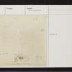 Mains Of Hatton, NJ64SE 6, Ordnance Survey index card, Recto