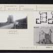 Eden Castle, NJ65NE 15, Ordnance Survey index card, Recto