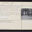 Hill Of Tuack, NJ71NE 27, Ordnance Survey index card, page number 3, Recto