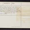 South Fornet, NJ71SE 1, Ordnance Survey index card, page number 2, Recto