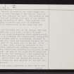 Midtown Of Pitglassie, NJ74SW 12, Ordnance Survey index card, page number 4, Verso