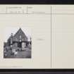 Dyce, Old Parish Church And Burial-Ground, NJ81NE 13, Ordnance Survey index card, Recto