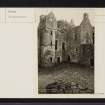Tolquhon Castle, NJ82NE 1, Ordnance Survey index card, Recto