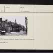 Aberdeen, Castle Street, Market Cross, NJ90NW 23, Ordnance Survey index card, Recto